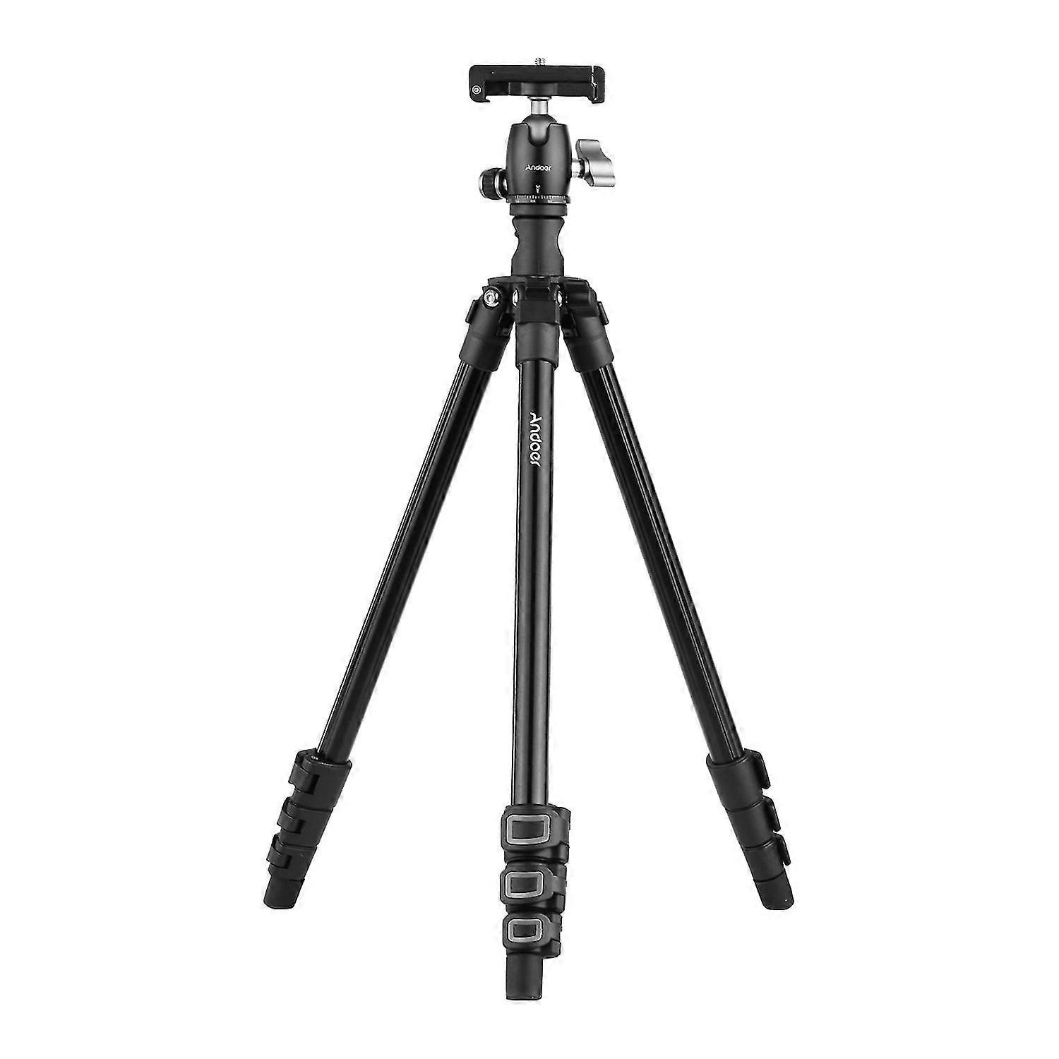 Andoer Q160H Portable Camera Tripod Horizontal Mount Professional Travel Tripod with 360 Degree Pano