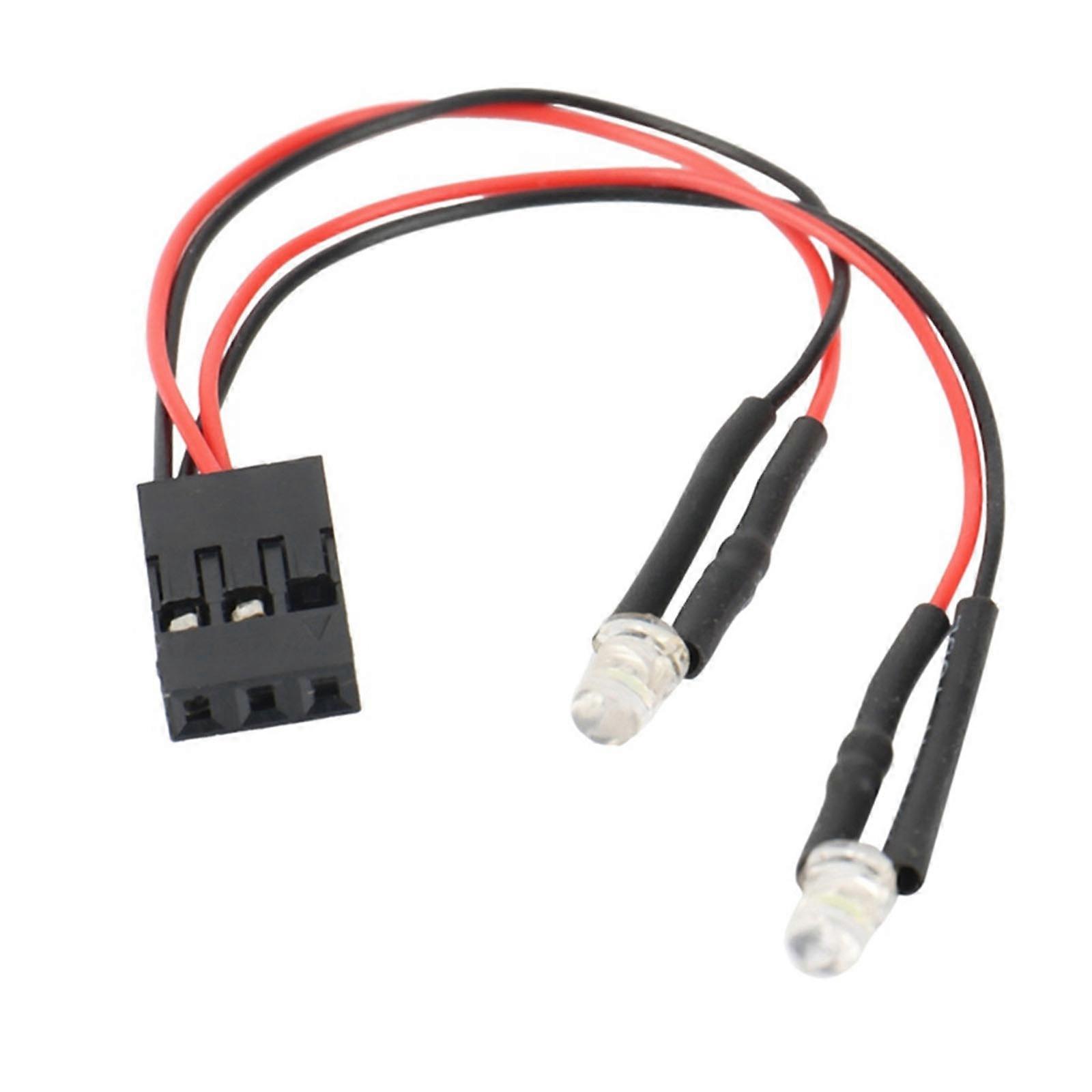 LED Lights for 1/24 Remote Control Model Car Toy LED Headlights Durable Headlamps Modified Kits for Axial SCX24 90081