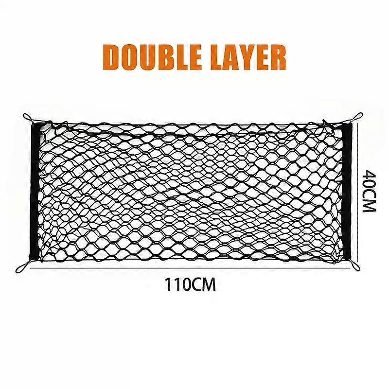 1pc Cargo Net Trunk Organizer Stretch Mesh Storage Organizer Keep Trunk Tidy For Hyundai Kona 2018 2019 2020 2021 2022 2023 2024