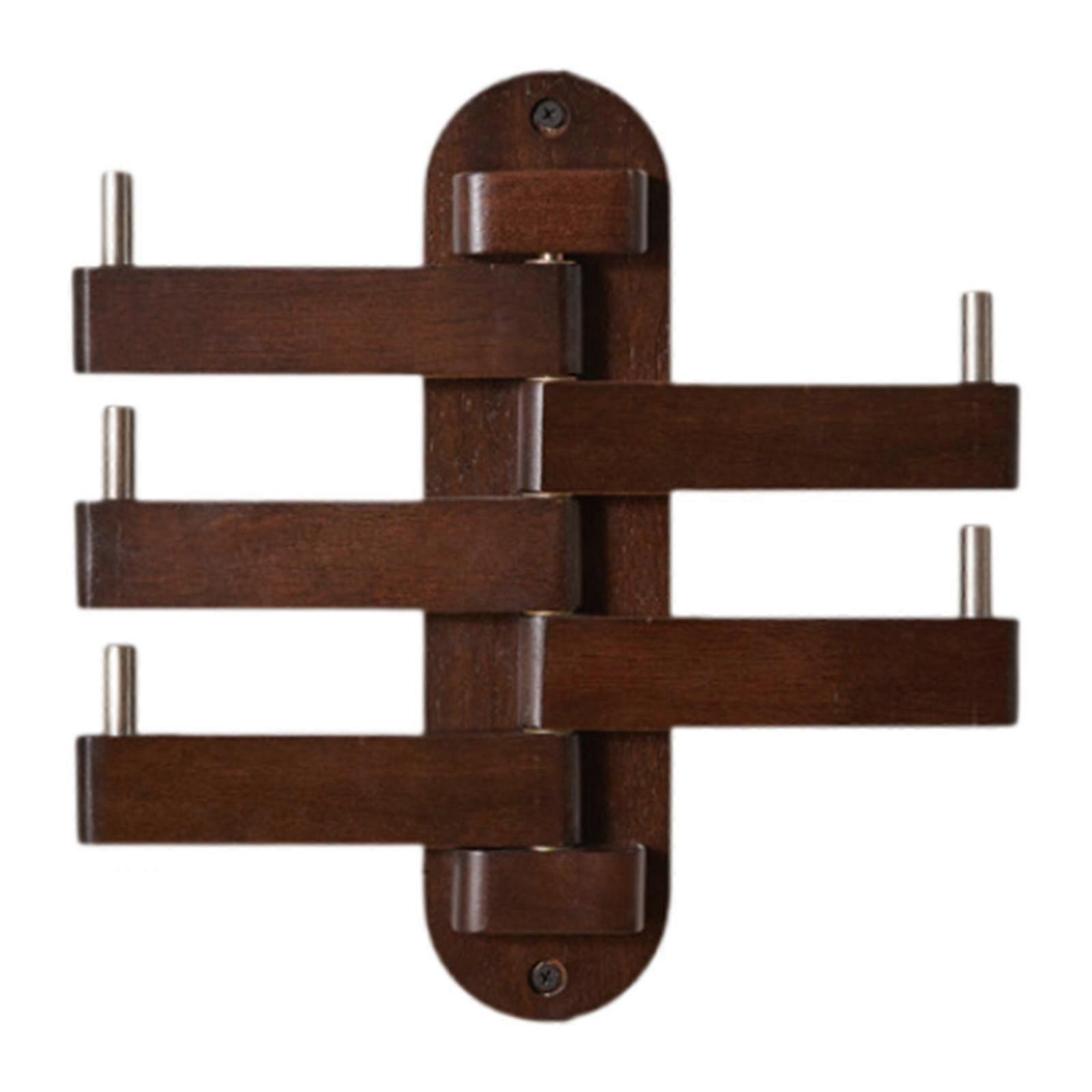 Wall Coat Hooks with 5 Swivel Foldable Arms Decorative Wall Hooks Wall Clothes