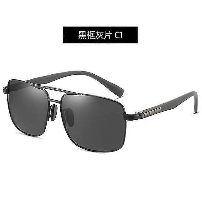 Klassiset miesten polarisoidut aurinkolasit Metalliset Uv-aurinkolasit ajolasit