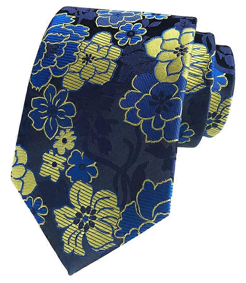 Men's Floral Jacquard Slim Ties for Formal Events, Luxury Party Neckties in Various Colors and Patterns