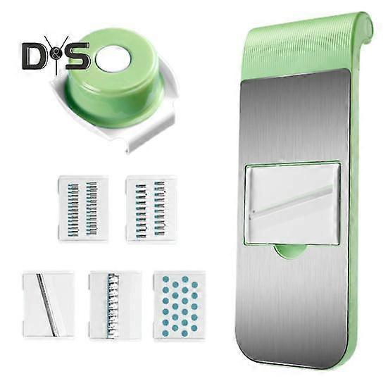1 Set Stainless-Steel Vegetable Shredder Labor-saving Useful Vegetable Fruit Potato Chopper Carrot Grater