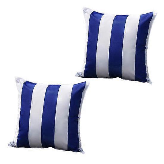 2 יחידות כיסוי כרית עמיד למים לחוץ, עמיד בפני שחיקה, רחיץ, לא דוהה, ייבוש מהיר, בד נושם