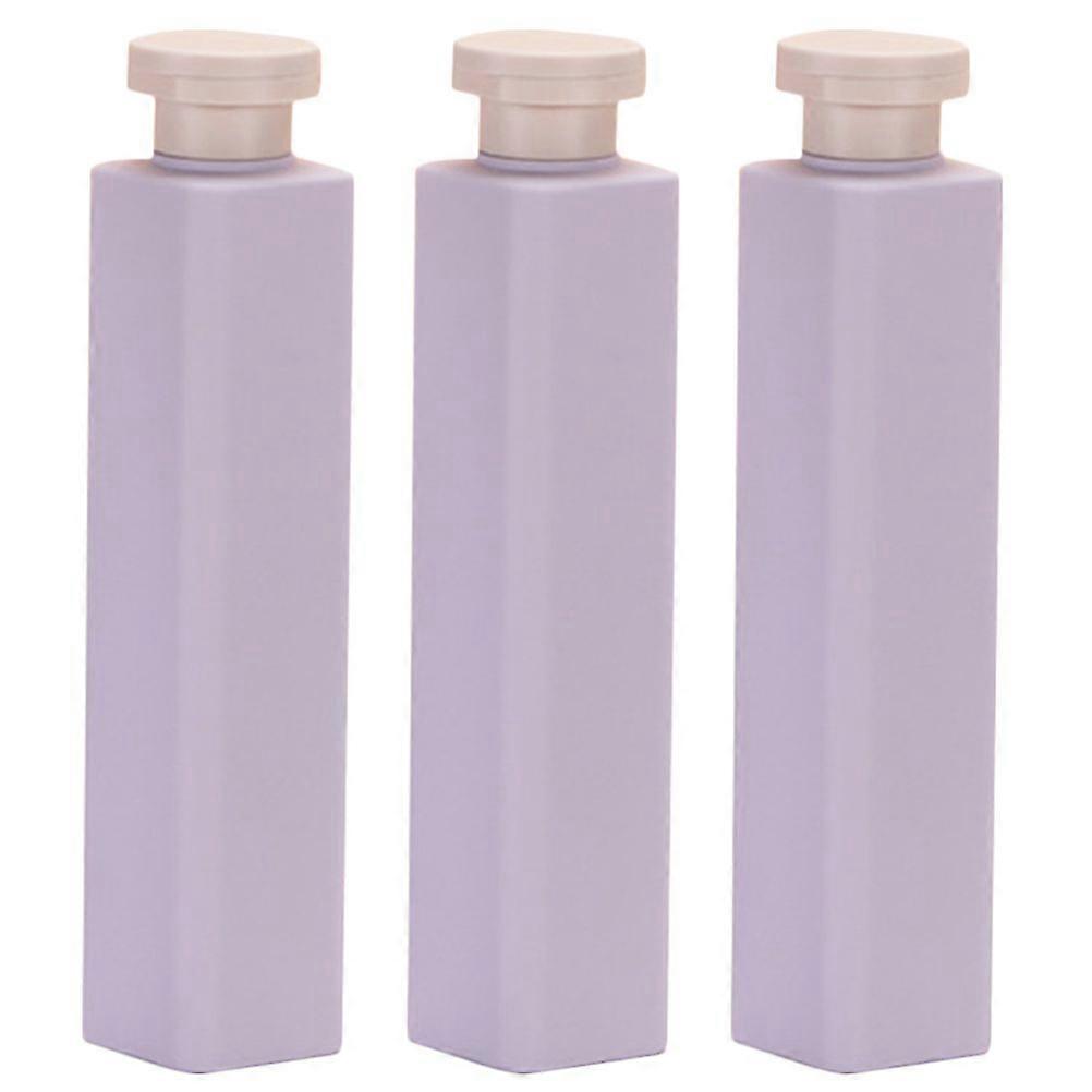 3pcs Travel Bottles Refillable Squeeze Bottles Toiletries Bottles Travel Shampoo Conditioner Bottles 250ml