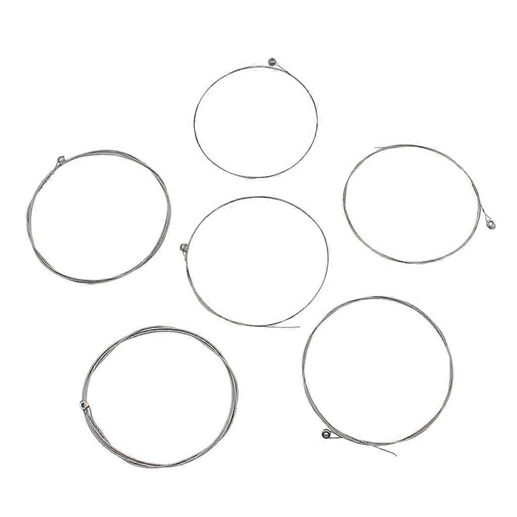 Electric Guitar String Alloy Wound Silver of 6