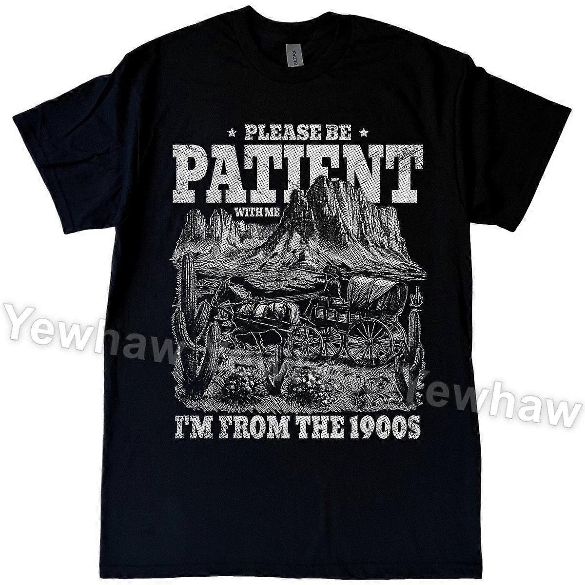 Retro I’m From The 90s T-shirt, Please Be Patient With Me Graphic Tee, Funny Nostalgic Gift