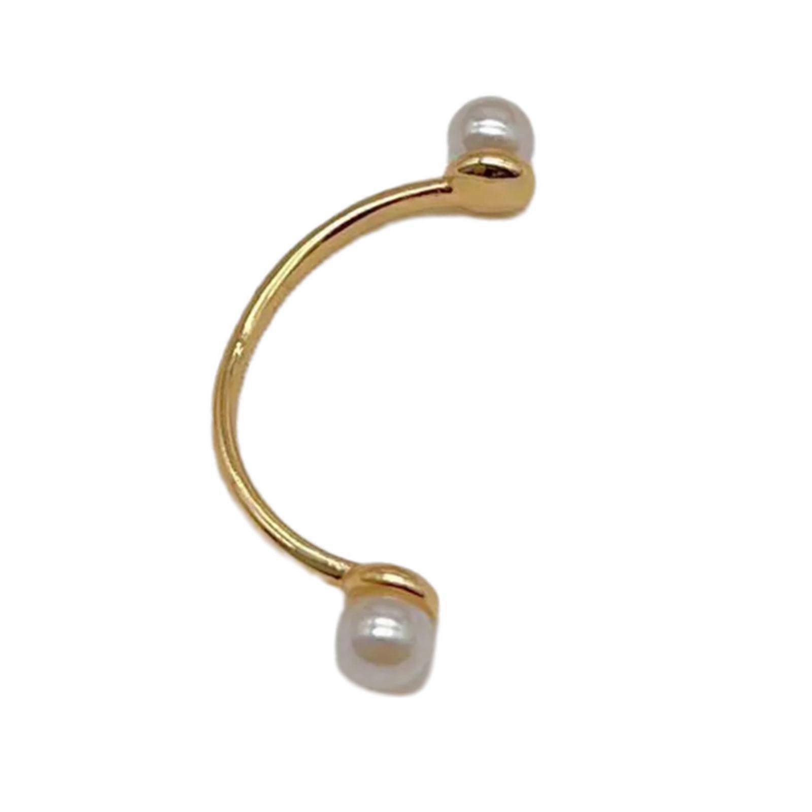 Chic Nose Bridge Corrector Alternative Shape Nose Enhancer Delicate Nose Rings Nose Hoop Septum Rings Accessory