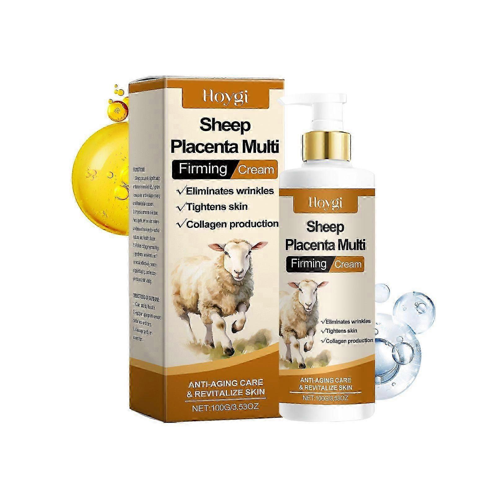 Sheep Placenta Multi Firming Cream Tightens Skin Anti-Aging Firming Cream, Skin Firming Wrinkle Reducing Cream, Skin Firming Rejuvenating Cream, Resto