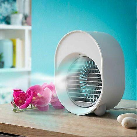 Mini Climatiseur Humidificateur et Diffuseur d'Arômes