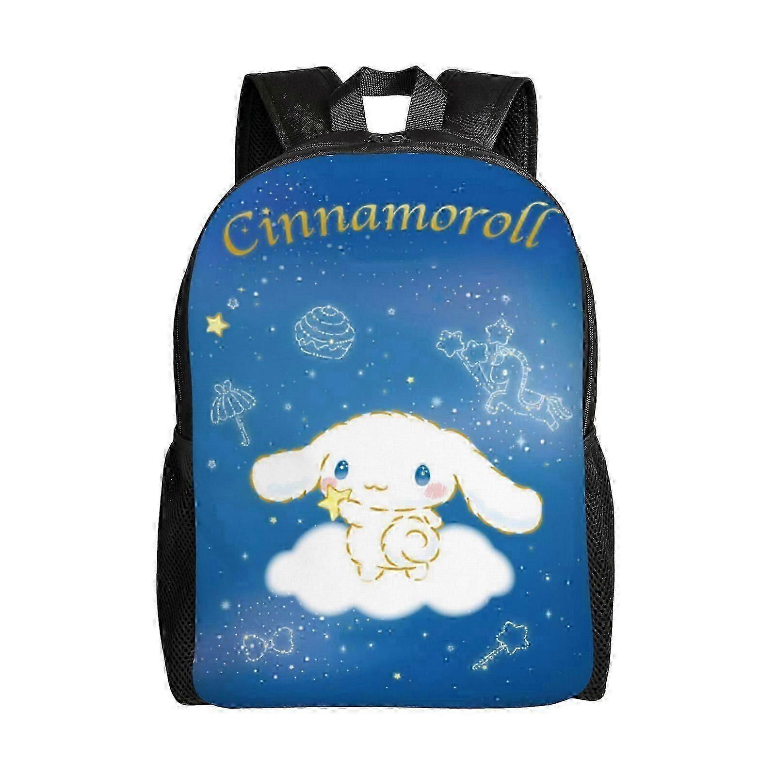 c5200 Plecak Cinnamoroll Podstawowa torba na książki dla gimnazjum Torby na ramię o dużej pojemności Plecak na co dzieńTorby na laptopa dla chłopców i dziewcząt jjn5200