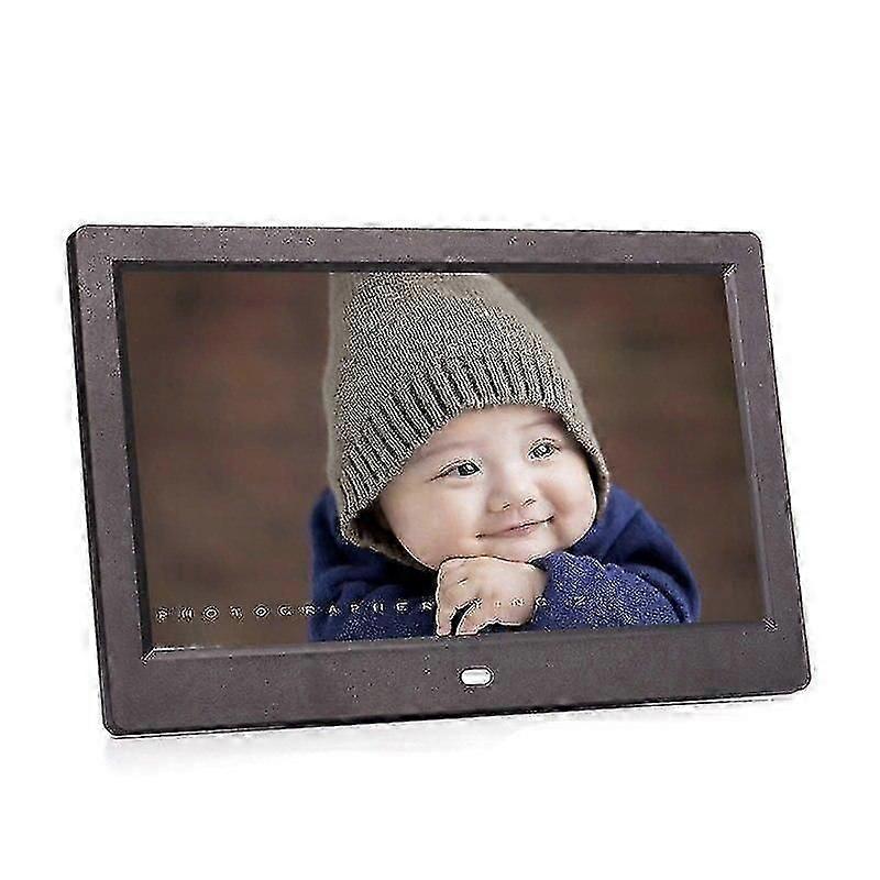 10 Inch Led Screen, Digital Photo Frame With Power Adapter And Remote Control