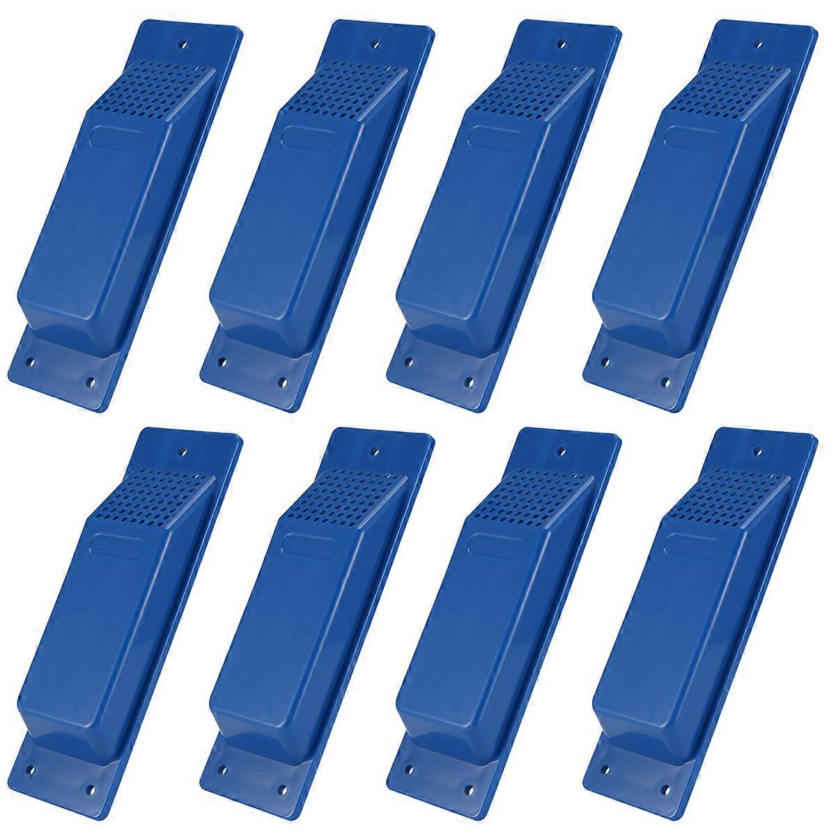 8PCS Shipping Container Air Vent Kit Blue
