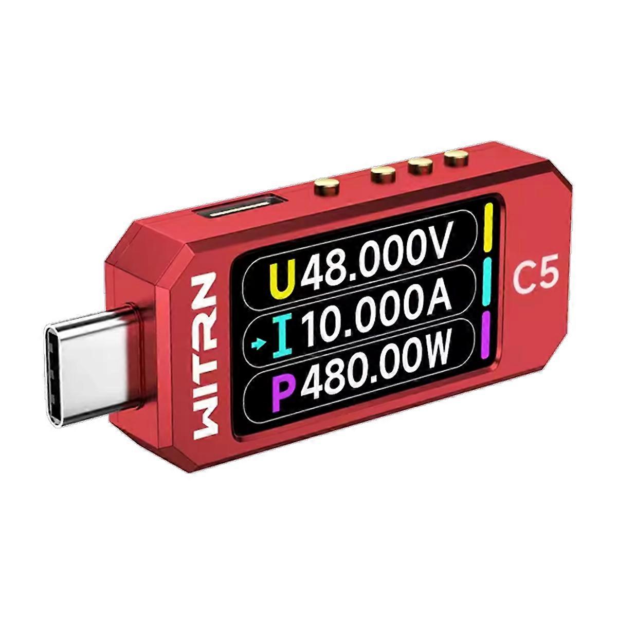 Witrn C5 Tester USB Spænding og Strømmåler 28V Tester