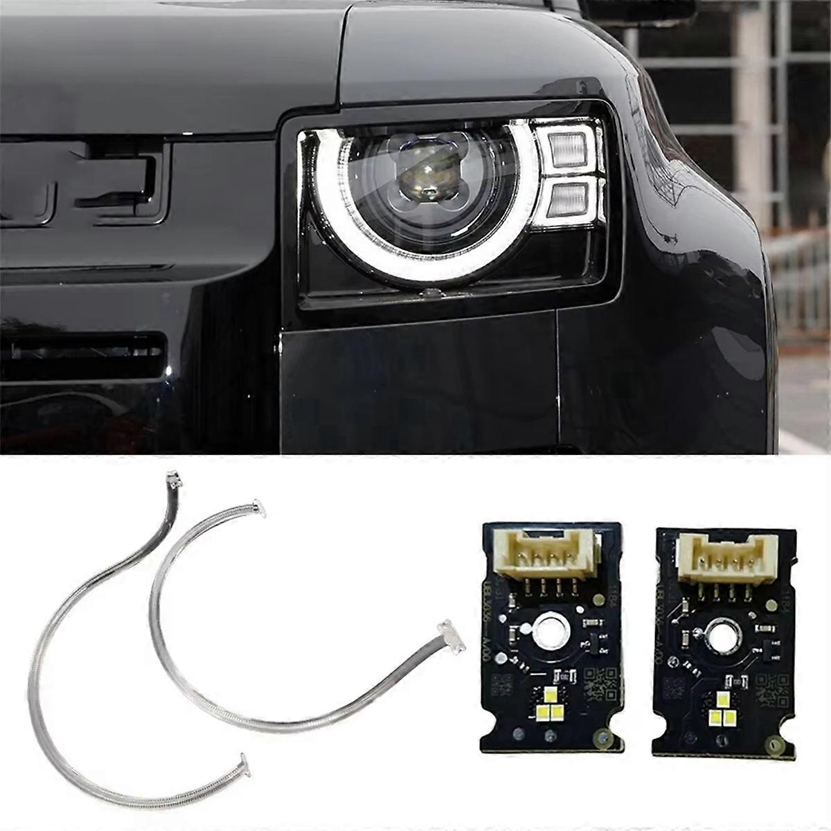 For Land Rover Defender 2020-2023 Car DRL Headlight Light Guide