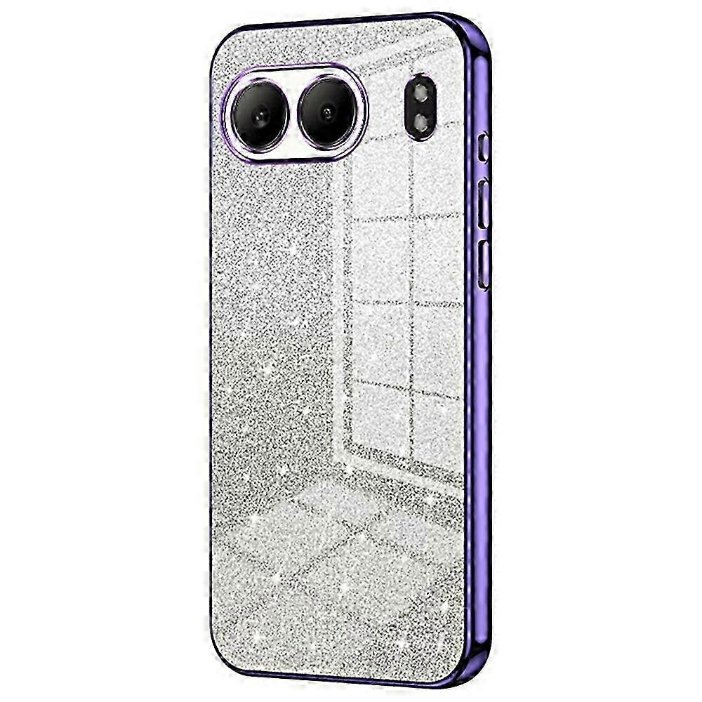 OnePlus Nord 4 Cover with Electroplated Gradient Glitter TPU Shell