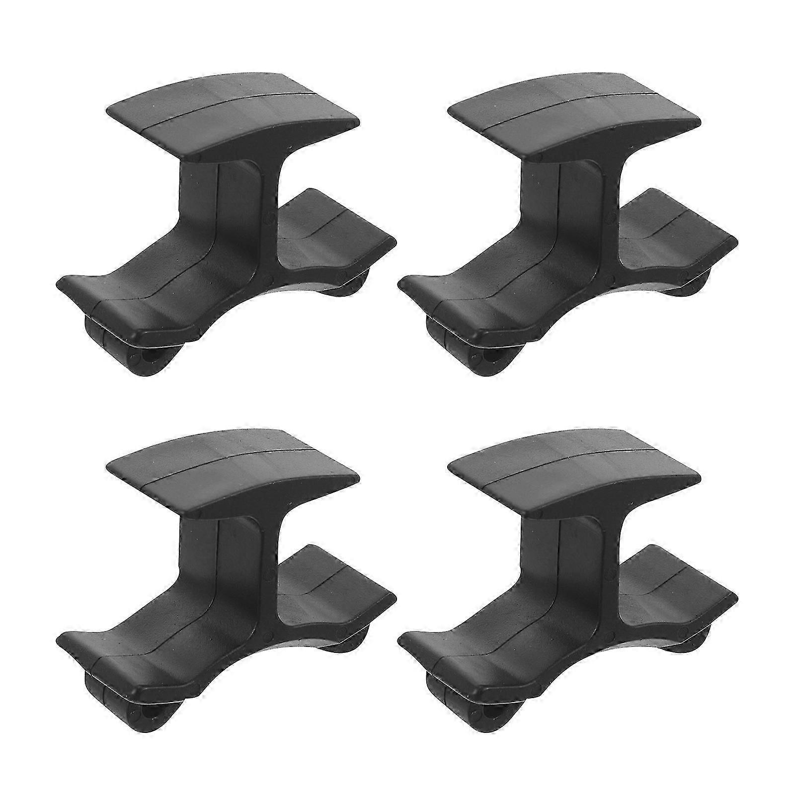 4pcs Plastic Whistle Finger Grips Whistles Clamp Trainer Linesmen Accessory