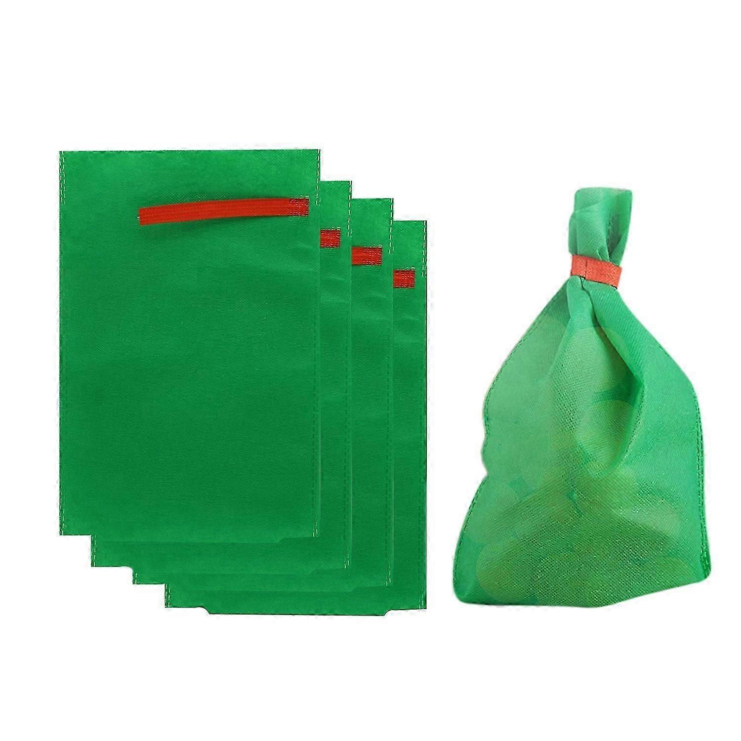 100 Pcs Fruits Protect Bag,Non-Woven Fabric Grape Protective Cover Bags Insects Mosquito Bug Net Ba