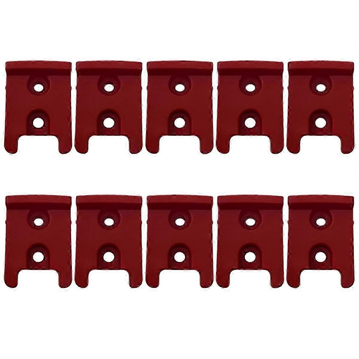 Tool Holder with 20 Screws for /18v Cordless Tools - Snap Fit Tool Organizer for Drill Holder & Wall Mount (10 Pack)