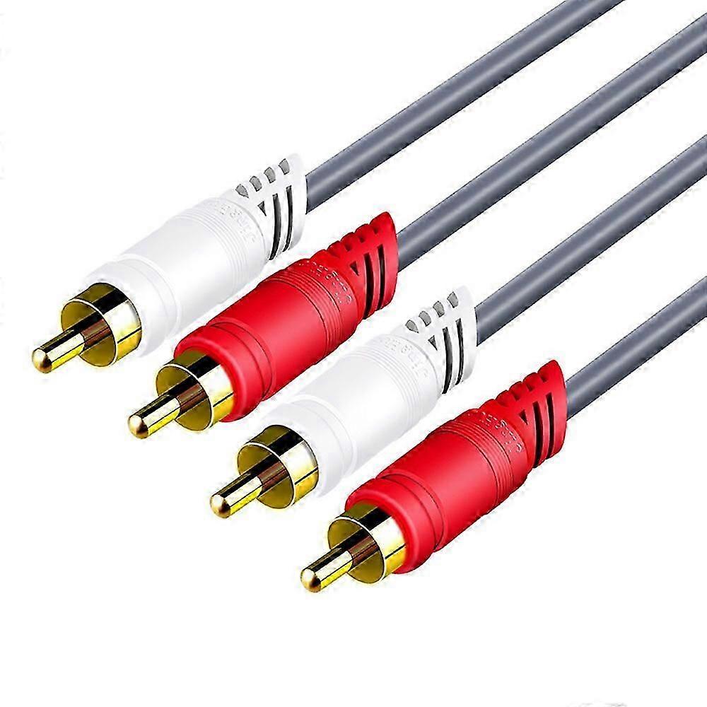 2rca do 2rca do transmisji danych audio 1,5 / 3 / 5m audio Złącze Przewód Głośnik