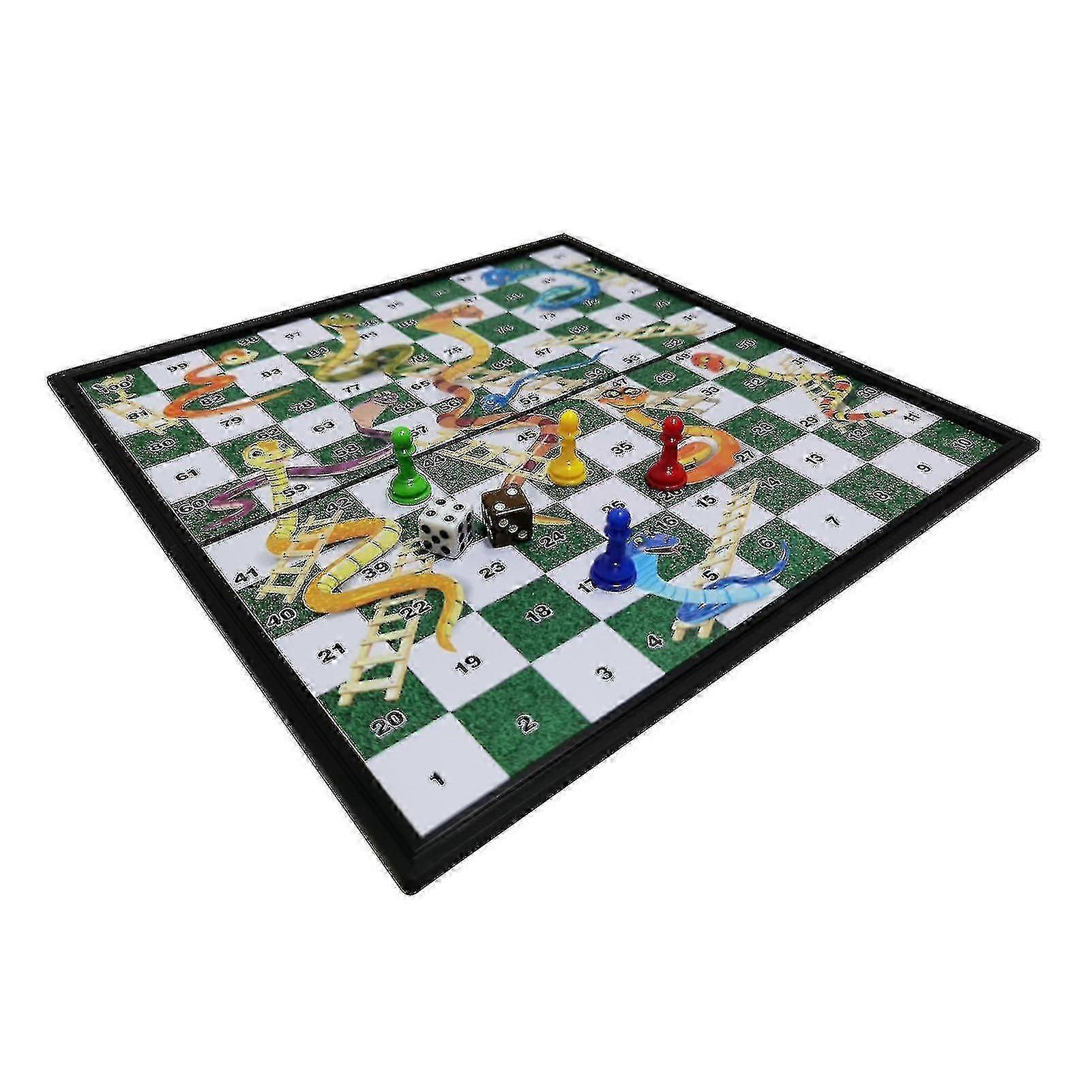 1 brädspel Set ormar och stegar
