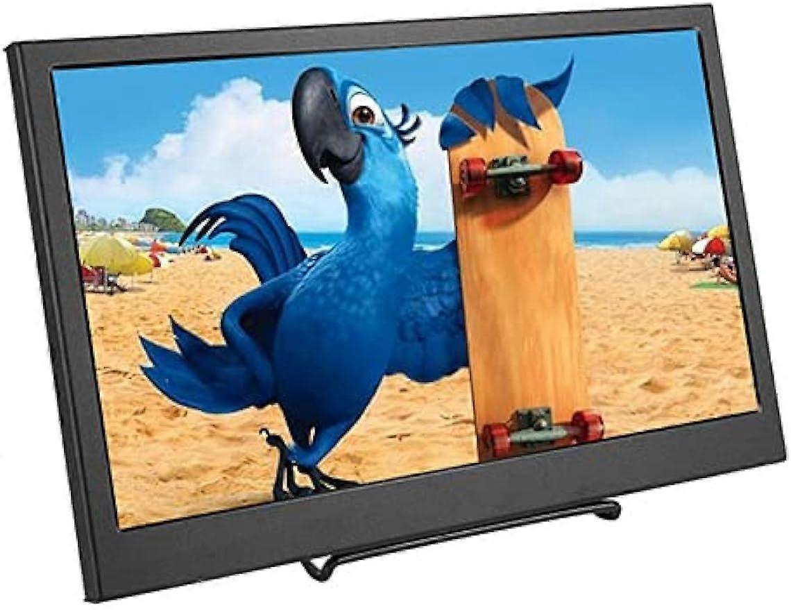 Mobile monitor 15.6 inch portable monitor IPS LED 1920x1080P mobile display HDMIUSBPC monitor with builtin speaker sub monitor gaming monitor security