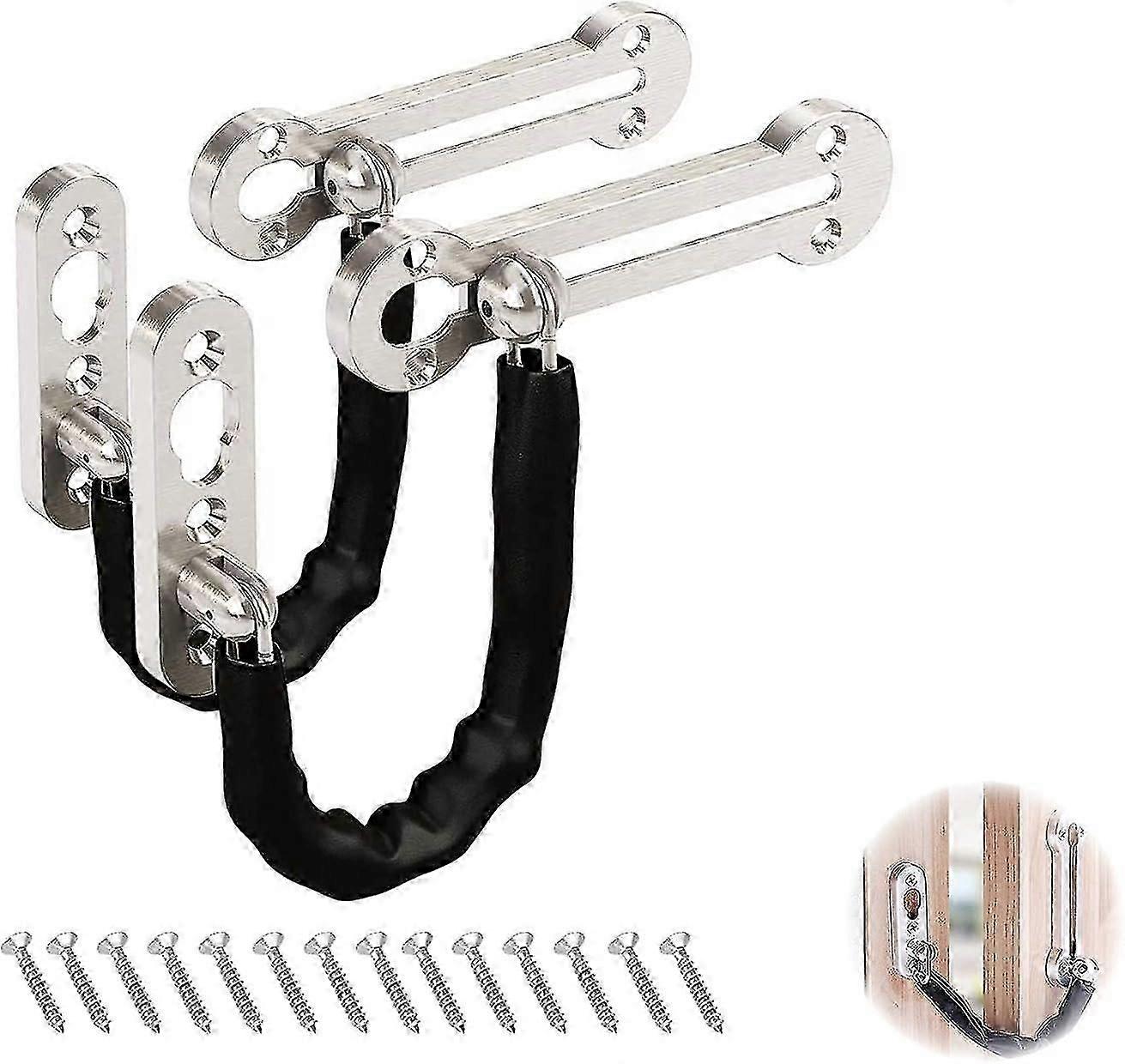 Security Lock Chains Door Anti-Theft Stainless Steel Chain Lock