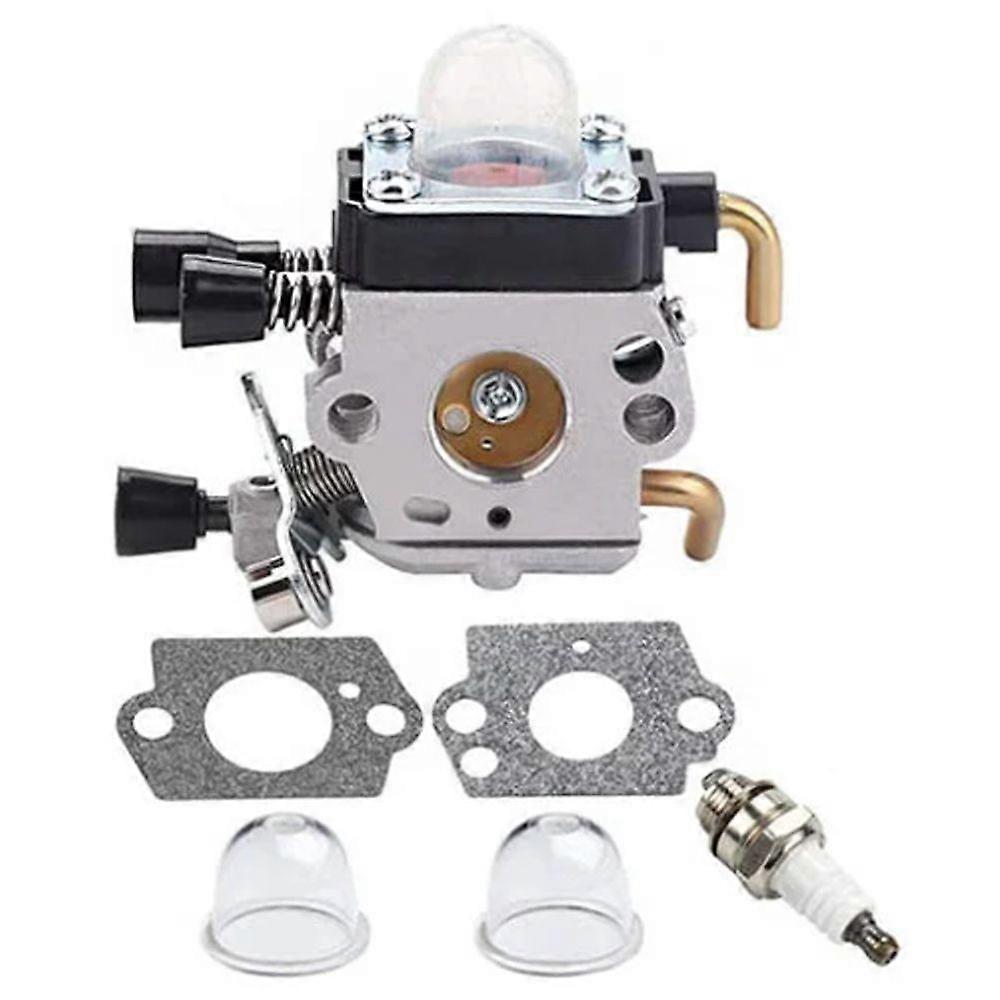 C1Q-S97 Carburetor with Fuel Line Kit Air Filter for STIHL FS38 FS45 FS46 FS55 KM55 HL45 FS45L FS45C FS46C FS55C FS55R FS55RC Grass Trimmer Weed Eate
