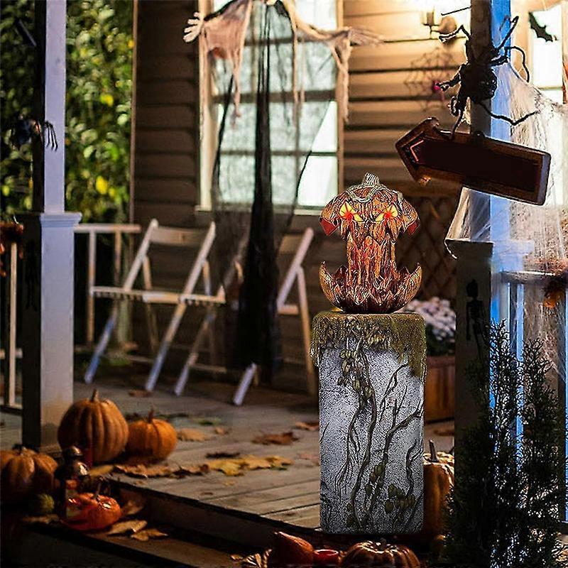 Scary Extendable Jack-O-Lantern Halloween Decor