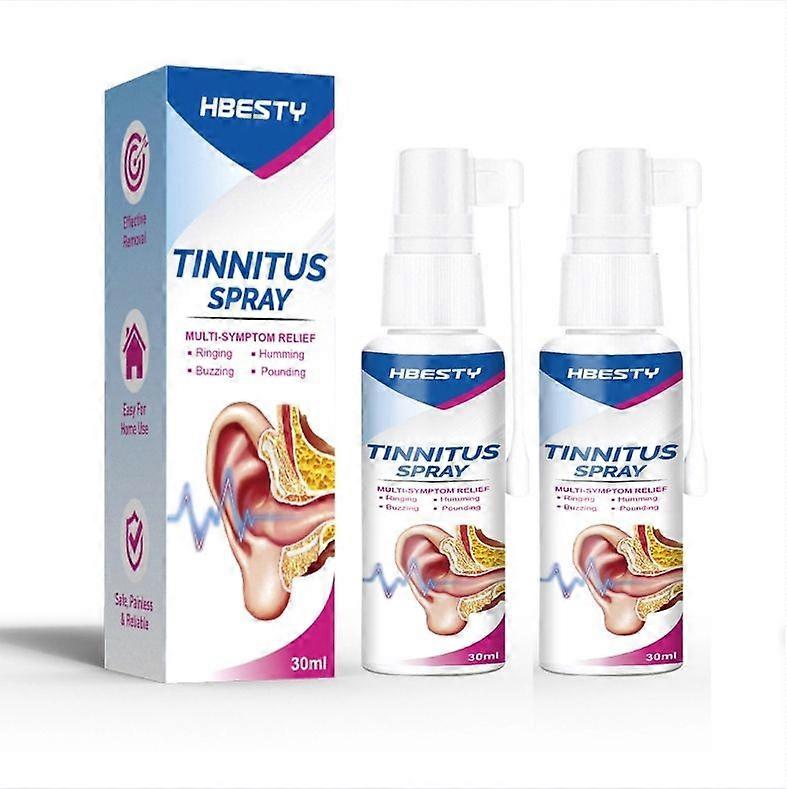 1-3db fülzúgás spray fülcsengő enyhítő fülcseppek hallás 30ml