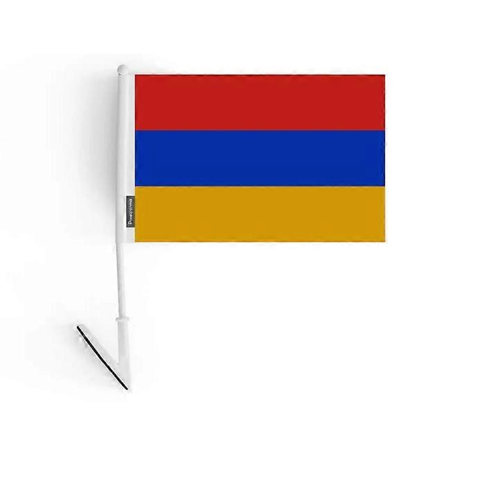 Adhesive Flag – Armenia – 14 x 21 cm – Soft Polyester – Easy to Stick – 1 piece