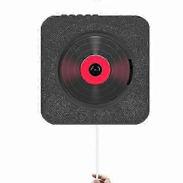 Wall Mounted Cd Player Surround Sound Fm Radio Bluetooth Usb Mp3 Disk Portable Music Player Remote Control Stereo Speaker Home
