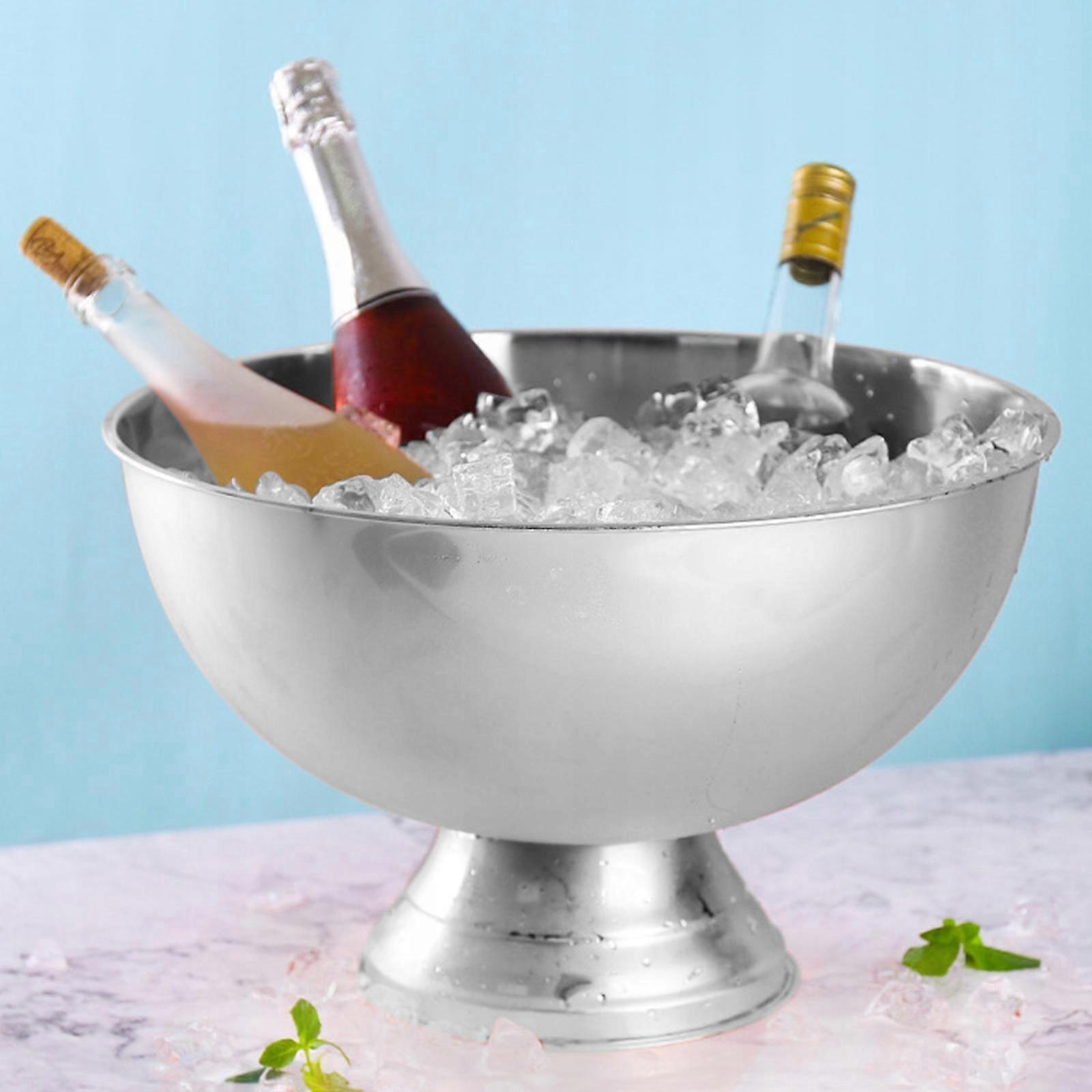 Ice Bucket Wine Cooling Bucket Durable Champagne Storage Bucket 13.5 L