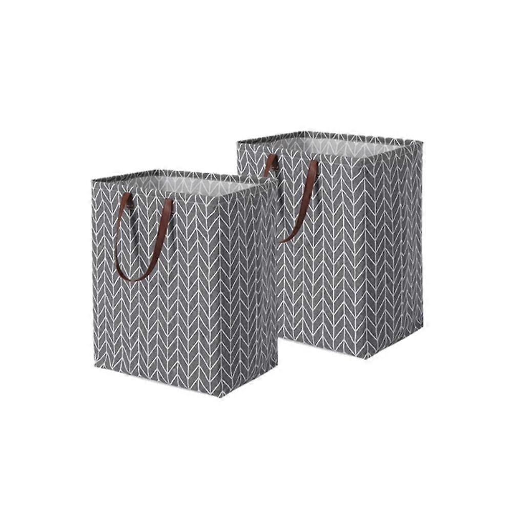 Waterproof fabric dirty clothes basket foldable storage bag large capacity