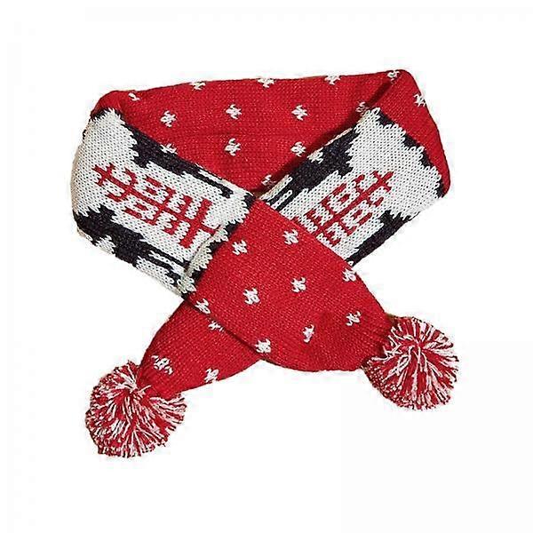 3x عيد الميلاد الأليفة محبوك وشاح، وشاح عيد الميلاد، حزب اللباس مصغرة