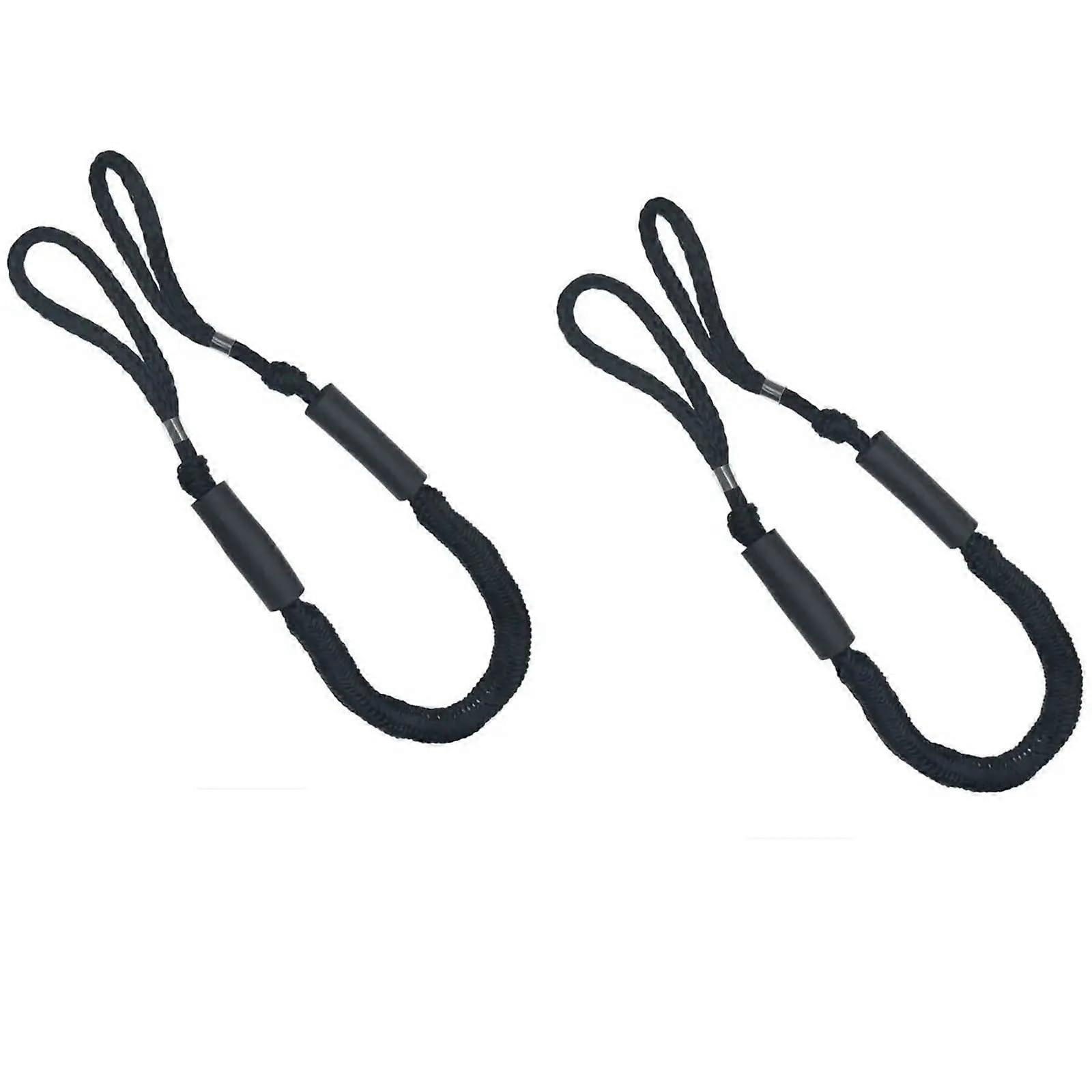 4/2 Pieces Dock Line Boat Ropes Mooring Rope for Kayak Jet Ski Pontoon Canoe Motor Boat (Color2)