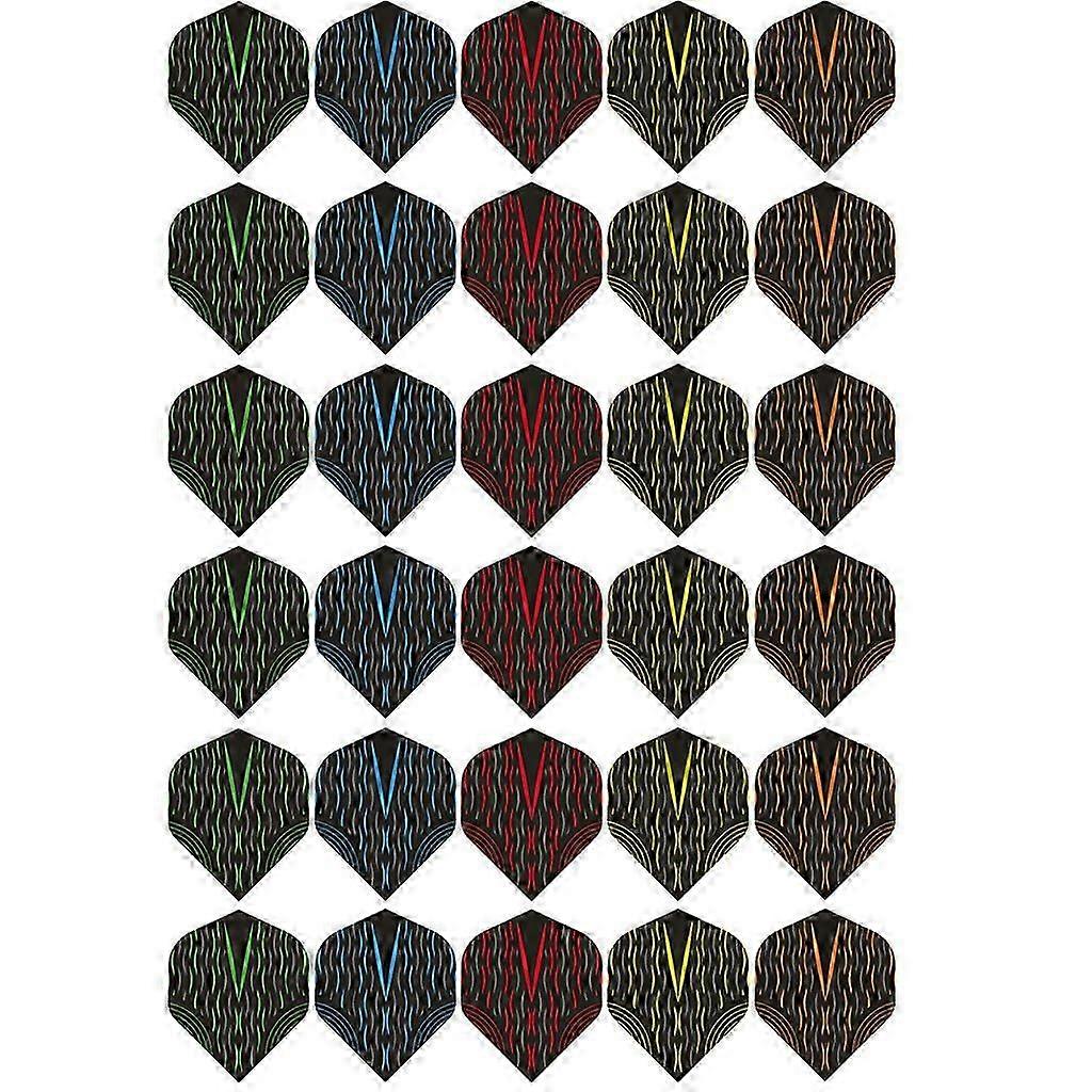 Langlebiges Feather Tail Wing Dart Zubehör Kit für Soft Tip Darts-C56-C60