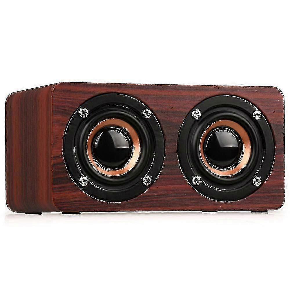 Wooden Combination Speaker Wireless Bluetooth 4.2 Speaker