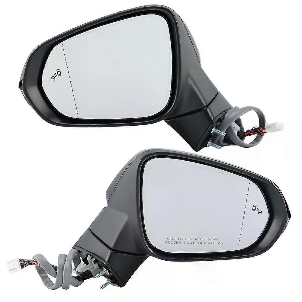 15 Wire Side Door Mirror Assembly For Lexus NX Series NX200t NX350 2015-2021 Gloss Black Blind Spot Side Mirror Car Accessories