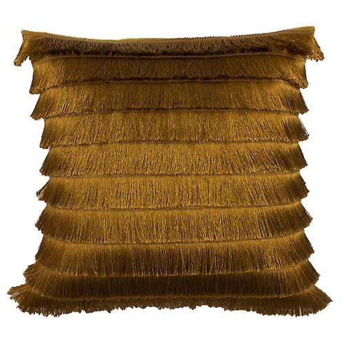 Furn Flicker Tiered Fringe Cushion Cover