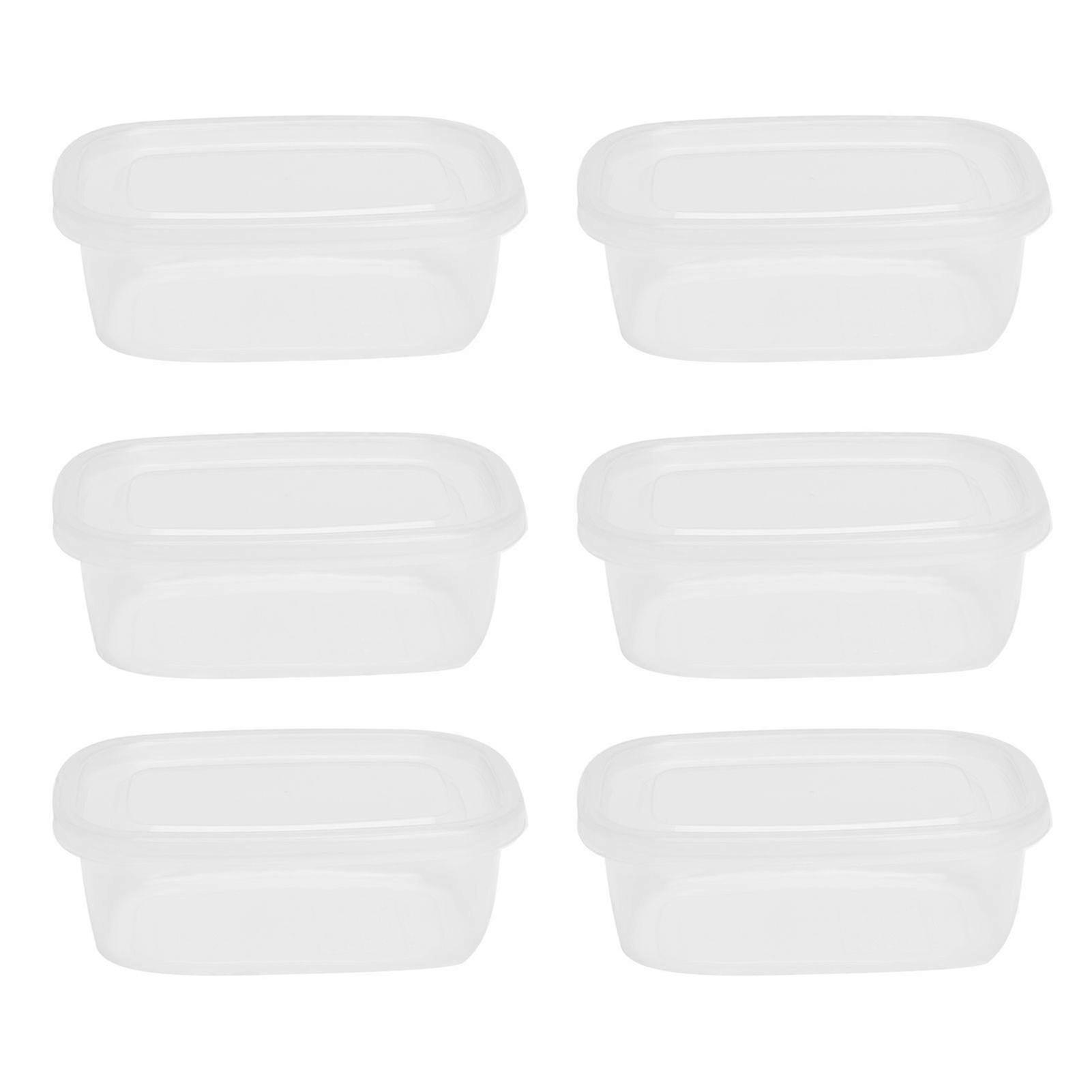 Microwave-Safe Plastic Meal Prep Containers with Lids for Restaurants & Diners