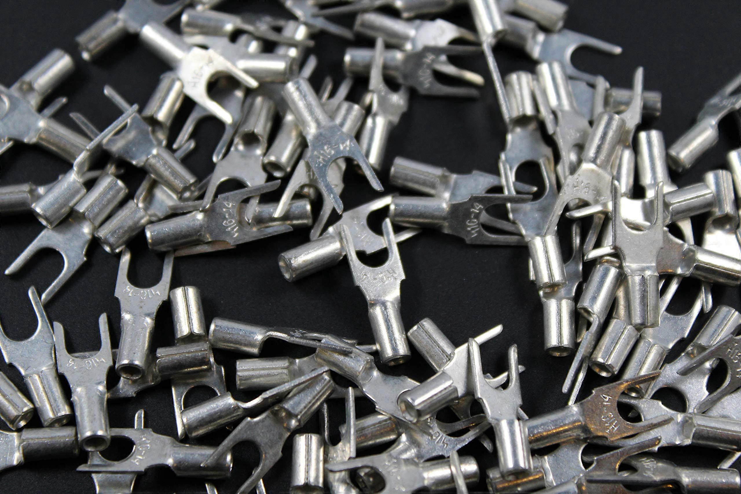 1416 Gauge 100 PK Unulated/Non Insulated Spade  8 Connector Terminal USB8