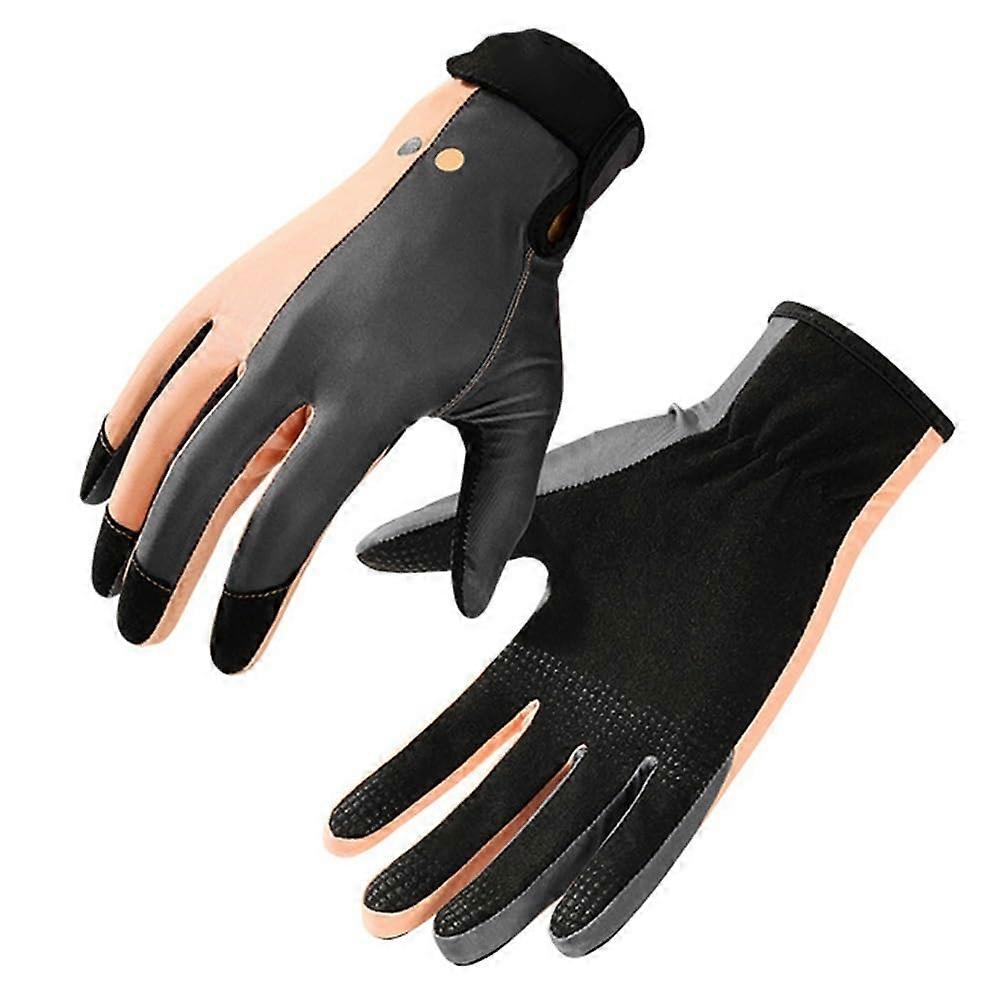 Diving Gloves,,, NonSlip Neoprene Gloves (Pink, XL)