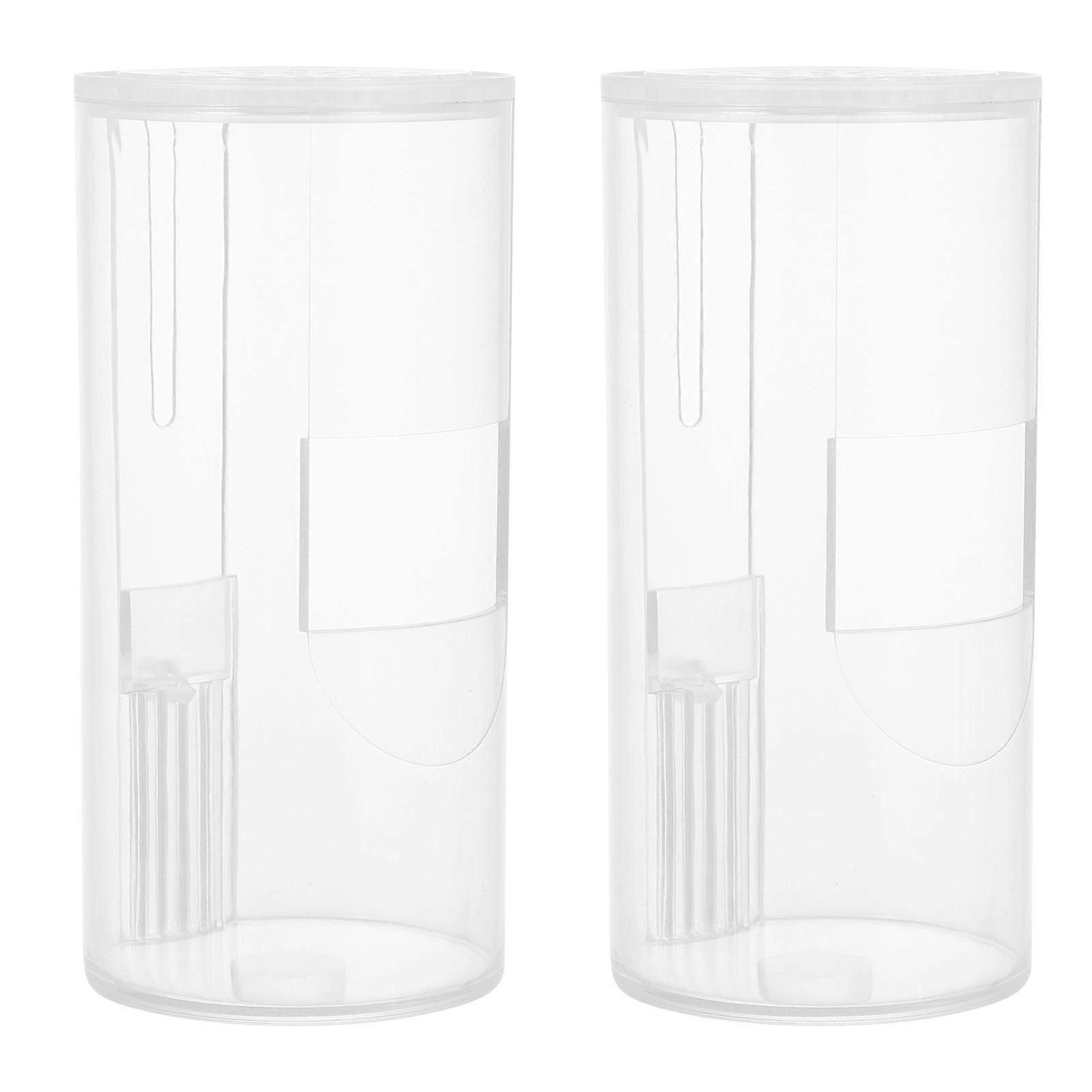 Fish Tank Fog Machine Mist Maker Accessory Square Shape Transparent Color Humidity Increase Aquarium Decor 2Pcs