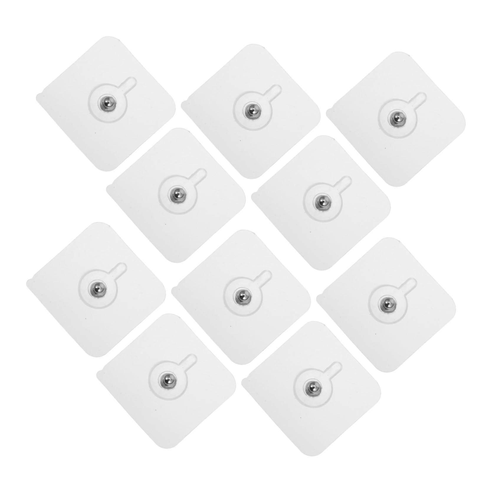 Pack of 10 SelfAdhesive Hooks for Ceilings and Walls No Drilling