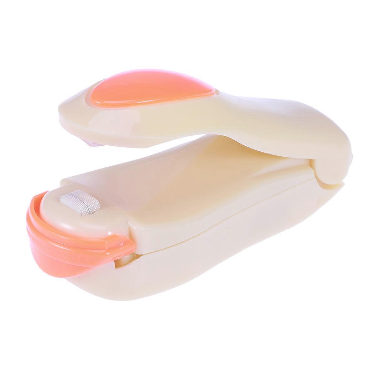 Mini Portable Heat Sealing Machine For Food Storage And Clothing Organization In Random Color 1Set