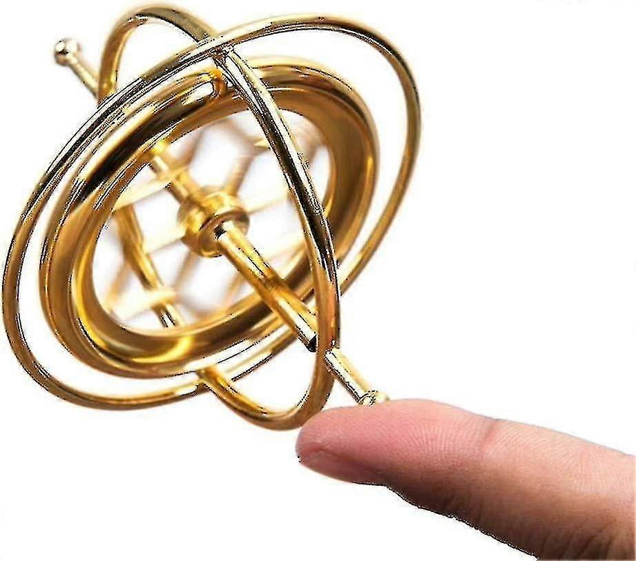 Metal Precision Gyroscope Educational STEM Toy for Physics Science Learning
