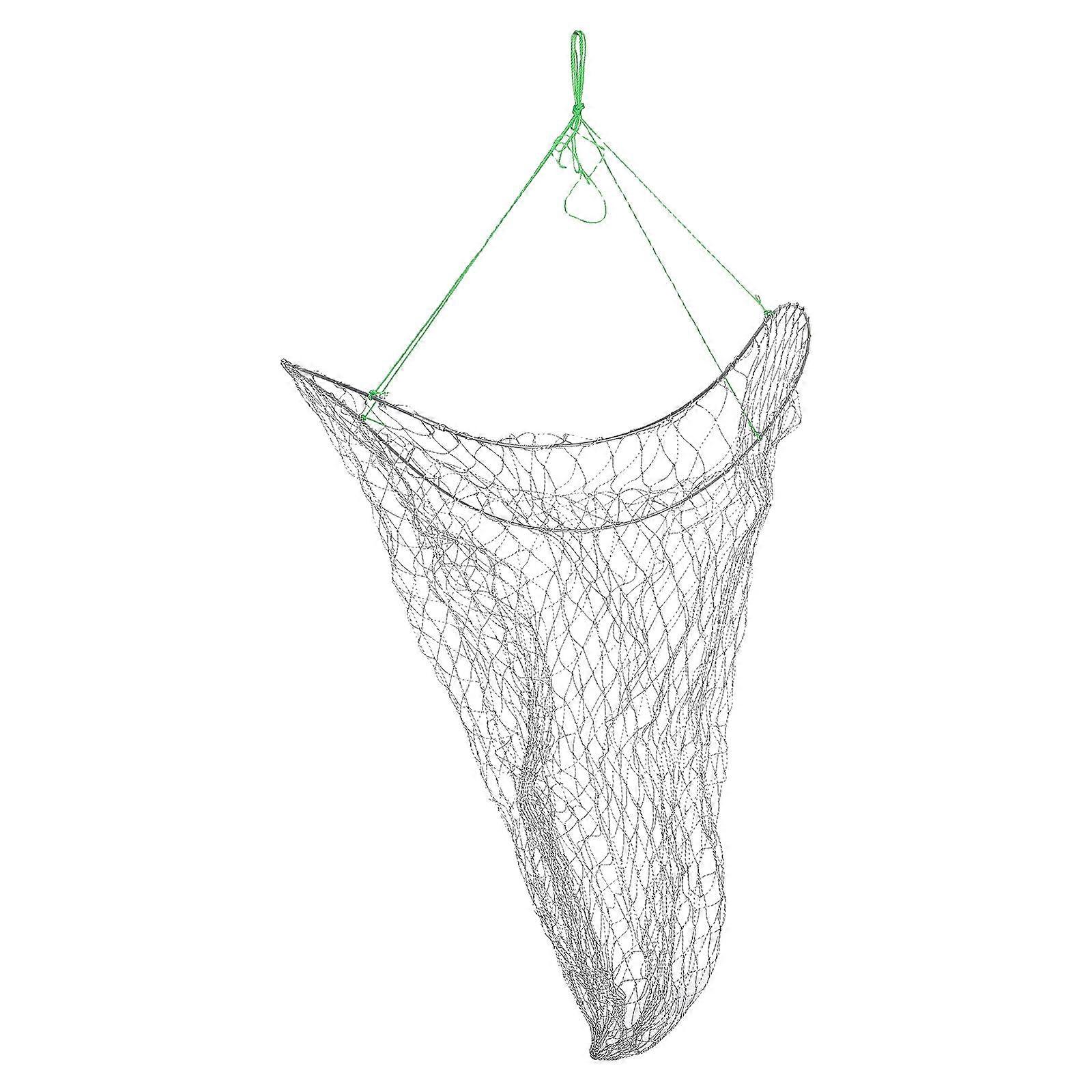Folding Crab Net for Fishing – Durable, Lightweight Shrimp Cage & Fishing Trap for Outdoor Crabbing, Easy Use for Beginners & Professionals
