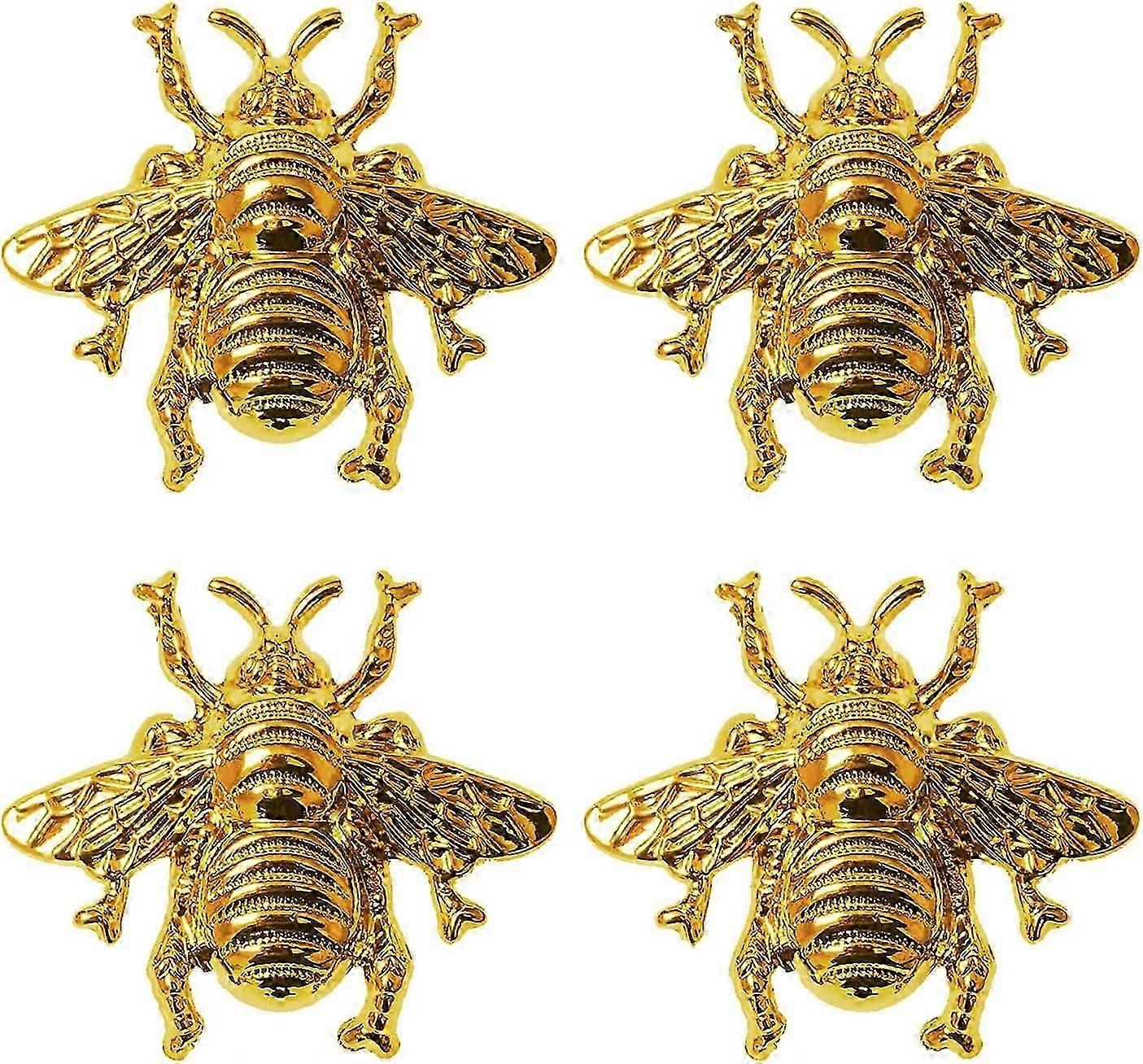 Drawer Knob Cabinet Handles Door Knobs Cabinet knobs with Screws (4pcs-Honeybee)