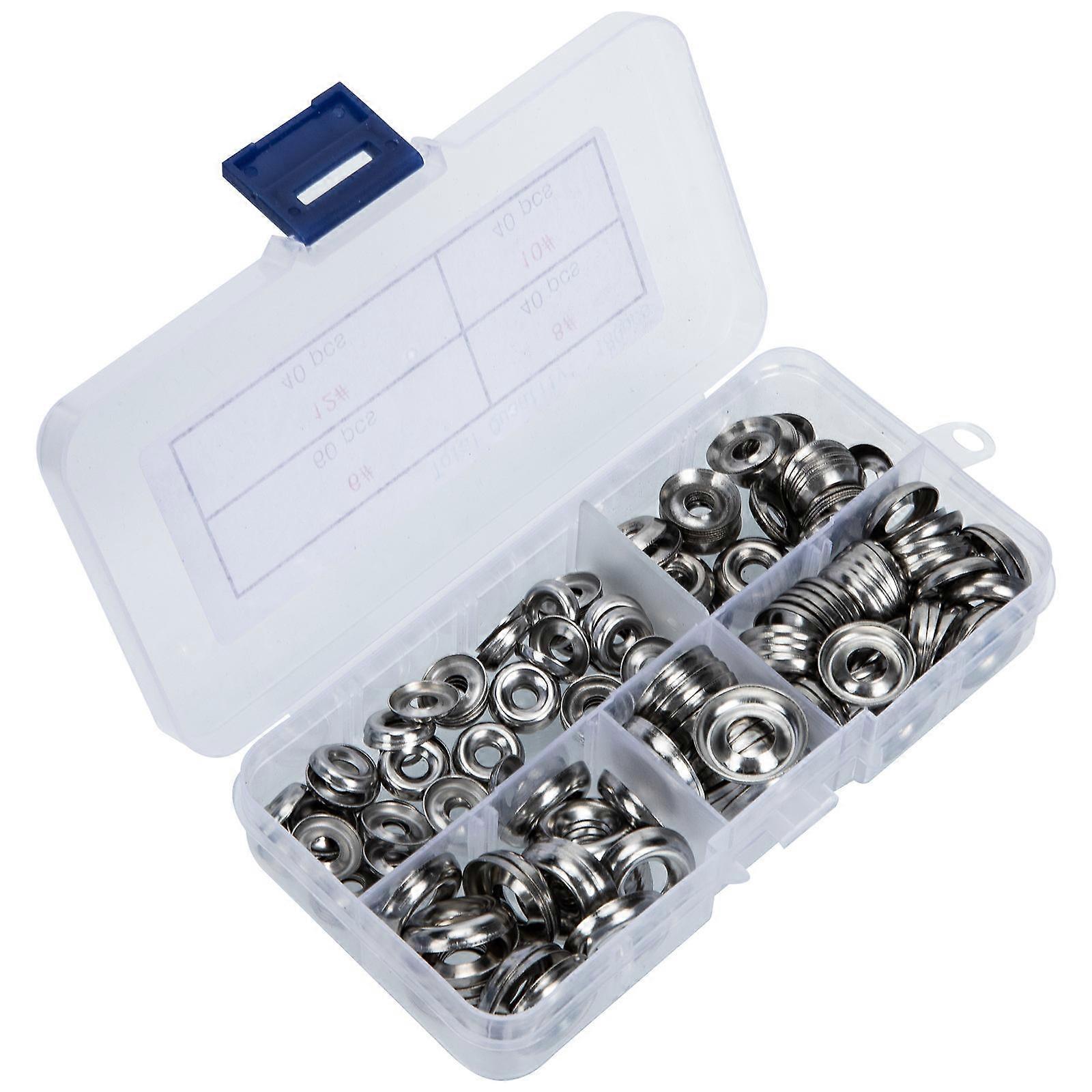 Stainless Steel Washers Accommodates Countersunk Head Screws for Robots 180Pcs